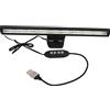 Zunate Lampada a Sospensione per Monitor, Barra Luminosa per Monitor per Computer Portatile, Alimentazione USB, Luce a Sospensione per Schermo a 3 modalità di Temperatura di Colore,