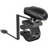 YUEHISY Action Camera per Bici, Telecamera di Registrazione in Loop WiFi Anti-vibrazione Resistente All'acqua, con Obiettivo Grandangolare, Supporto per Manubrio USB per Ciclismo