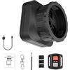 MOUDOAUER Telecamera oculare digitale con telescopio WiFi con display a 2,8 pollici, supporto 64MP 4K