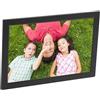 Annadue Cornice Fotografica Digitale da 17 Pollici, Doppio WiFi da 32 GB, Sensore di Movimento, Montabile a Parete, Invio di Foto e Video Tramite E-mail 'app, Ampio Display (Spina europea)