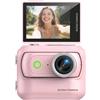 Generic Action camera, mini videocamera sportiva anti-vibrazione, fotocamera con schermo flip screen da 2, riprese da viaggio all'aperto, vlog in prima persona per appassionati di sport, vlogger e amanti