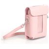 Plyisty Custodia Protettiva per Fuji Link 3, Custodia da Trasporto in Pelle PU con Copertura Frontale Magnetica, Cover Protettiva per Accessori Stampante Fuji Link 3 (PINK)