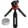 Todikaper Kit di montaggio treppiede regolabile in altezza per antenna Starlink Mini V4, facile installazione con adattatore e picchetti, design portatile
