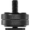 HDOYTXXM Supporto per telefono da 1/4 a caldo, doppio dado, adattatore per scarpe fredde, 1/4, per adattatore per flash