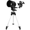 KSTUFF Telescopio Pro con treppiede da 1,38 metri Astronomia Telescopio per adulti Telescopio rifrattore Regalo Telescopio da viaggio con filtro lunare vision