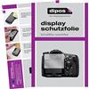 dipos 1x Pellicola Protettiva trasparente per Sony Alpha 77