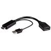 ROLINE Cavo adattatore HDMI -> DP, v1.2, 4K60, nero, 0,15 m