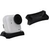 Generic Supporto da tavolo per Insta360 GO Ultra, staffa per fotocamera tascabile, base antiscivolo, supporto fisso, elevazione, multi-angolo, supporto da tavolo, supporto per stabilizzatore verticale