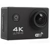 AMRTTWY Action Camera, Videocamera subacquea Ultra HD 4K con casco impermeabile, schermo da 2,0 pollici, videocamera sportiva WiFi,per Ciclismo, Moto(Black)