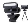 BJdfgE Webcam B09-4K 4K con otturatore for la privacy e luce di riempimento, USB, cavo da 1,5 m adattatore tipo C, supporto flessibile for Li