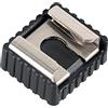 Navna SC-6 Adattatore per montaggio a slitta Hot Shoe Base Lampada Presa Hot Shoe Staffa per torcia elettrica Nero SC6