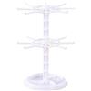 Generico Espositore per portachiavi - Torre per organizer portachiavi da pavimento, supporto girevole a 360 gradi, vetrina vendita al dettaglio in metallo, supporto merchandising multilivello | Espositore