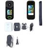 ARMYJY Tiny Action Camera 4K per Ciclismo Moto Casco Cam Compatta con Supporto Magnetico, Vivavoce POV Videoregistratore (nero)
