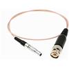 Uonecn Flessibile e sottile timecode cavo audio 4 pin maschio Lemo alla spina BNC per Epic rosso scarlatto