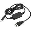 YOKIVE DC 5V a DC 9V USB Step Up Tensione Convertitore, Cavo Alimentazione con DC Jack 3,5mm x 1,35mm,Ottimo per Router,Fotocamera, Auto Guida Registratore (Nero, 12W 2A)