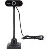 Yanmis Webcam da Tavolo con Microfono Omnidirezionale, Riduzione del Rumore, Fotocamera Web 1080P, Fotocamera per Computer USB con Ampio Angolo di Visione per PC Laptop Conferenze