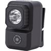 Asixxsix Action Camera Montata Sulla Testa, Mini Videocamera Indossabile HD 1080P, Lampada Frontale a LED con Archetto Regolabile, Supporto per Videocamera Portatile, 128 GB