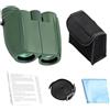 Generico Waterproof Binoculars, Easy Focus Optical, with High Clarity Lens Design System, Quality Rubber Armored Binoculars, with Style, for Hiking Camping Bird Watching Fishing Travel Use