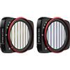 Freewell Variable ND (VND) 2-5 Kit Filtro Effetto Anamorfico Con Strisce Blu E Oro Compatibile Con Air 2S Drone