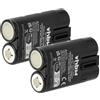 vhbw 2x batteria compatibile con Kodak EasyShare C300, C360, C433, C503, C530, C310, C315, C330, C340, C533 fotocamera (2000mAh, 2,4V, NiMH)