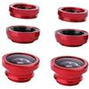 Veemoon 2sets Multifunzione Per Smartphone Grandangolari Macro e Fish Eye Per Fotografia e Compatibile Cellulari
