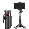 Dpofirs Supporto per Treppiede, Bastone per Selfie con Supporto per Telefono Girevole a 360 Gradi Portatile Estensibile per Registrazione Video Vlogging, con Telecomando Staccabile e
