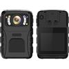 BINGNU Mini Body Camera, Body Cam, Videocamera impermeabile C9n 1440P HD Rilevazione di azione H.265 Fotocamere digitali di consumo Batteria staccabile Fotocamera indossata dal corpo per sicurezza, riunioni,