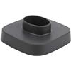 Qiilu Piattaforma di Montaggio Base per Supporto Cardanico Stabilizzatore OSMO Mobile 3, Stabile e Facile da Installare, Materiale ABS Grigio, 10x10x3,3 Cm