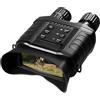 FENVY Occhiali notturni ad alte prestazioni Binocolo for visione notturna Zoom digitale 4X Cannocchiale for visione notturna IR con modalità video della fotocamera a distanza completamente oscura di 500 m e
