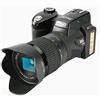 PAKJEL Videocamera Fotocamera DSLR professionale con zoom ottico 24X for la fotografia Messa a fuoco automatica Videocamera digitale HD 1080P a tre lenti da 33 MP for esterni Fotocamera digitale per vlogging