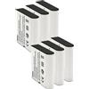 TYRLBDXS Batteria agli ioni di litio for fotocamera, 3,7 V/1500 mAh, compatibile con Casio NP-40 CNP-40 NP-40DBA NP-40DCA(7pcs)