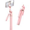 Andoer 180 cm - Asta per selfie treppiede per smartphone, bastone selfie portatile telescopico con telecomando rimovibile estensibile selfie stick treppiede compatibile con sistema Android iOS