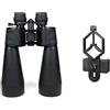 ASYQ Telescopi professionali 20-180x100 HD Potente binocolo Visione notturna Binocolo impermeabile per la caccia al telefono