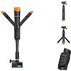 Generico selfie stick tripod, Barra di galleggiamento for treppiede allungabile for selfie con telecomando wireless subacqueo, compatibile con Gopro Hero 9 10 11 12 13 Max