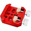 Generic Accessori per telescopi Guida Scope Slot a coda di rondine con 2 viti di bloccaggio Oculare per telescopio(Red)