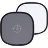 Sonew 18% Gray Card for White Balance & Exposure Calibration - Foldable Dual-Sided Photography Reference with Rigid Cardstock, 30 cm Grey/White Target, Mirrorless Smartphone Cameras