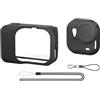 Oxxggkao Custodia protettiva in silicone per GO Action Camera Protector Housing Skin Sleeve Camera Bumper Soft Cover Full Body Protector Case Cover antiurto Custodia morbida Skin Housing