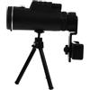 POPETPOP Telescopio Monoculare Per Ottica Supporto Per Telefoni Per Birdwatching Fotografia Escursionismo e Canottaggio