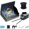 Benustra Telecamere subacquee per la pesca, 4,3 '' 1080P HD visione notturna Fish Finder con 220 ° Wide View e batteria 5000mAh, IP68 impermeabile fotocamera per pesca sul ghiaccio per pesca in barca