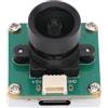 Annadue Modulo Telecamera con Messa a Fuoco Fissa da 5 MP USB 2.0 Tipo C SH1.0 Interfaccia 4P FOV 96° Registrazione Video per PC Laptop Monitoraggio Videoconferenza