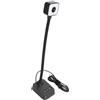 Fockety Fotocamera per Documenti USB 4K, Webcam USB Pieghevole con Obiettivo Ruotabile a 360 Gradi, Messa a Fuoco Automatica, Luce LED a 3 Livelli, Microfono, Compatibile con PC