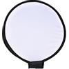 Akozon 30 cm 40 cm mini portatile, portatile rotondo Softbox Beauty Dish Softbox Diffusore rotondo pieghevole Beauty Flash (40 cm) Diffusore piatto con custodia universale per fotocamera Fla
