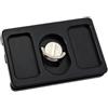 ljhnba Piastra a sgancio rapido per fotocamere DSLR, supporta protezioni di varie dimensioni, clip in lega di alluminio