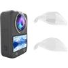 CHANGYUE Protettore di protezione for lenti for DJI OSMO 360, copertura for lenti for copertura protettiva for PC HD, custodia Len leggera anti-scratch, manica Len for OSMO 360 (4cps)