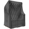 Tepro Universale Spiaggia Cestino Telo di Copertura, Piccolo, Nero, 100 x 130 x 170 cm, 8124