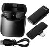 YARNOW 1set Microfono Lavalier Wireless Custodia Microfono Per Smartphone e Laptop Riduzione Del Rumore Per Interviste e Video Brevi