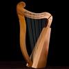 oUyOo Arpa Lira, 19 Corde Arpa in Legno di Mogano Corde in Nylon Strumento Arpa Lira per Bambini Adulti E Principianti Strumento Musicale con Chiave di Accordatura E Borsa per Il Trasporto