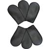 LALADEFIEE Accessori per Pianoforte per Pedali Protezione Elegante da 6 Copripedali Set in Pelle Nera per Decorare e Proteggere per Pianoforte Tuo Strumento