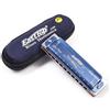 YUEKO Easttop10 Holes Blues T008K Armonica diatonica Blues con custodia, più professionale armonica 20 toni per principianti, studenti, adulti e giocatori professionisti (chiave di F#)
