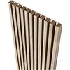 MEBANO. Pannelli Acustici Su Piastra Bianca 4 Pezzi 240x18,5 cm Rovere Sanremo Pannelli Decorativi In MDF Rivestimento Pareti Legno Per Soggiorno